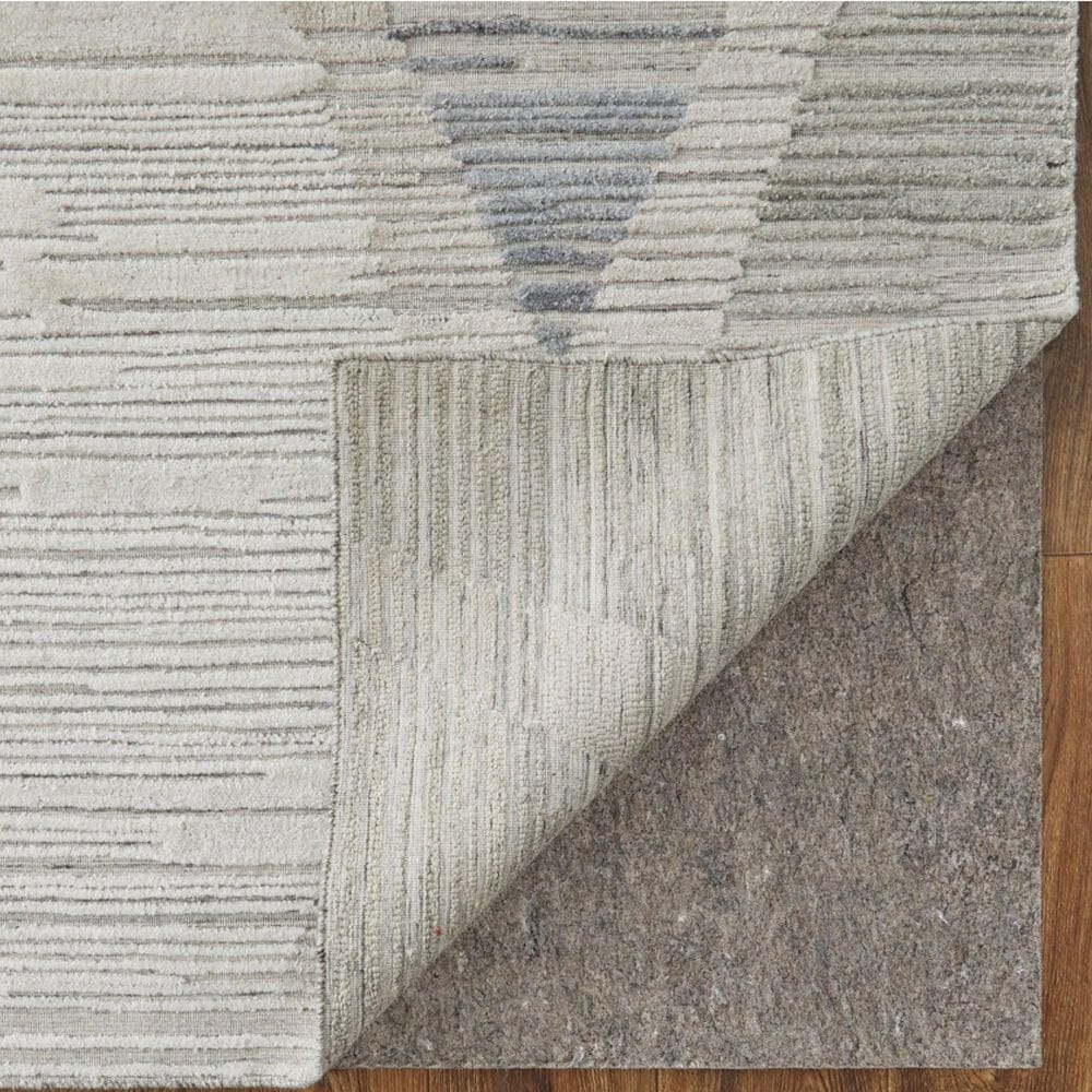 Feizy Elias 8&#39; x 10&#39; Ivory and Blue Area Rug, , large