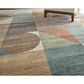 Feizy Eden Geometric Multicolor 10" x 12"8" Area Rug, , large