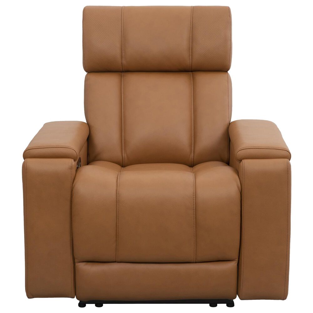 Simeon Collection Phoenix Power Zero Gravity Recliner with Immersive Audio in Autumn Caramel, , large