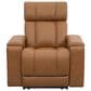 Simeon Collection Phoenix Power Zero Gravity Recliner with Immersive Audio in Autumn Caramel, , large