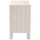 Baxton Studio Leyna 3-Drawer Storage Cabinet in Beige, , large