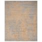 Nourison Harmony 7"9" x 9"9" Grey and Gold Area Rug, , large