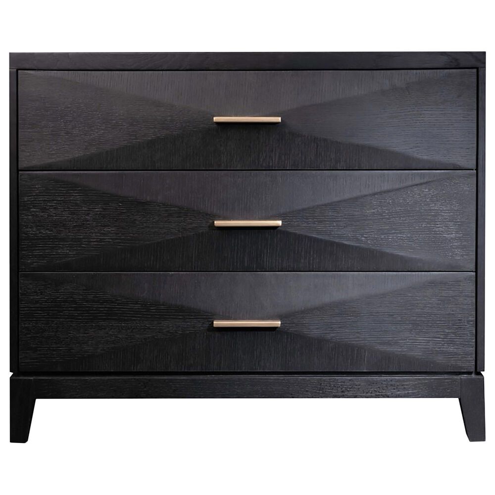 Alder and Tweed Forrest 3-Drawer Nightstand in Onyx Oak, , large