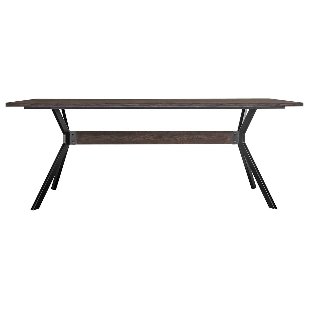 Blue River Nevada 2-Piece Dining Table Set in Dark Brown, , large