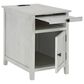 Ashley Treytown Chairside End Table in Whitewashed, , large