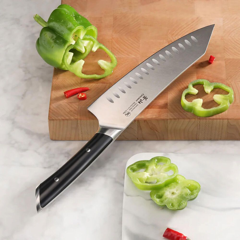 Cangshan Helena 8&quot; Rocking Chef&#39;s Knife in Black, , large