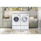LG 7.4 Cu. Ft. Ultra Large Capacity Gas Dryer in White, , large