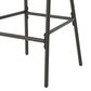Hearth and Haven Outdoor Bar Stool with Waterproof Cushion in Multi-Brown (Set of 2), , large
