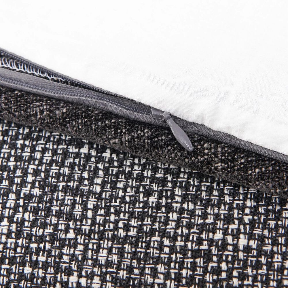 HiEnd Accents Hamilton 3-Piece Twin Comforter Set in Black, White and Gray, , large