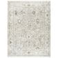 Surya Davina 3"11" x 5"7" Medium Gray, Light Beige, Brown, Denim and White Area Rug, , large