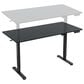 Rta Products Llc Zenith Electric Height Adjustable Sit-to-Stand Desk in Black, , large
