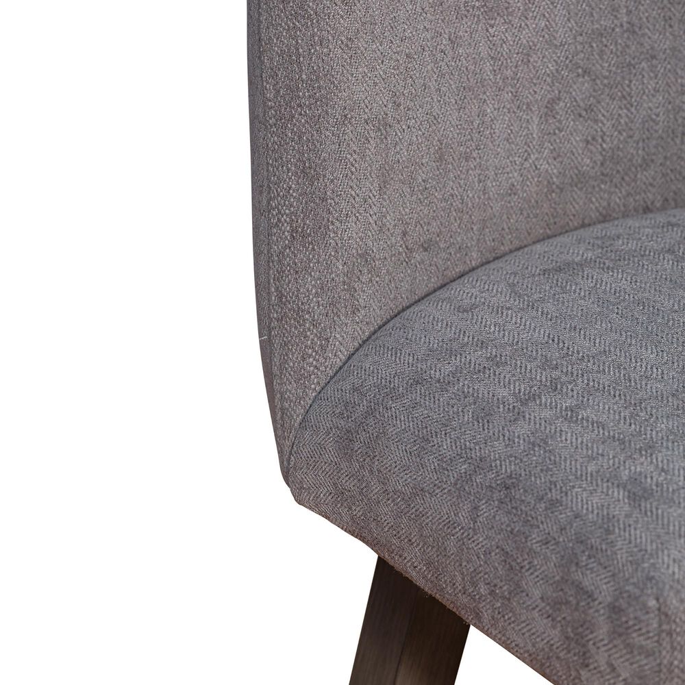 Blue River Amalie Swivel Counter Stool with Mocha Cushion in Grey Oak, , large