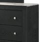 Crown Mark Cadence 3-Piece Queen Bedroom Set in Black and White, , large