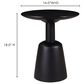 Moe"s Home Collection Nels End Table in Grey, , large