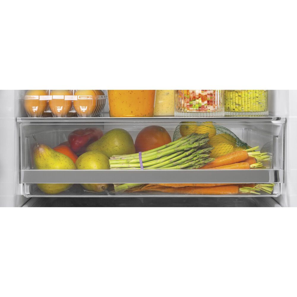 GE Appliances 11.9 Cu. Ft. Counter Depth Bottom-Freezer Refrigerator in Stainless Steel, , large