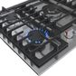 Bosch 800 Series 2-Piece Kitchen Package with 30" Double Speed Combination Oven 30" Gas Cooktop and in Stainless Steel, , large