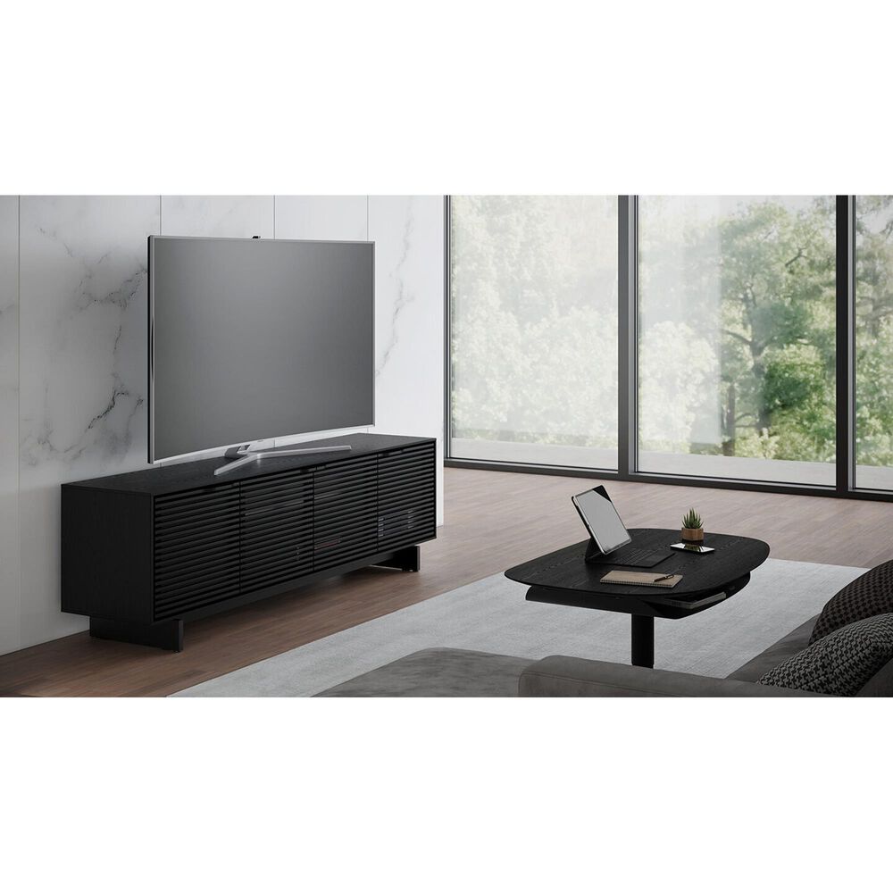 BDI Align 81&quot; TV Credenza in Ebonized Ash, , large