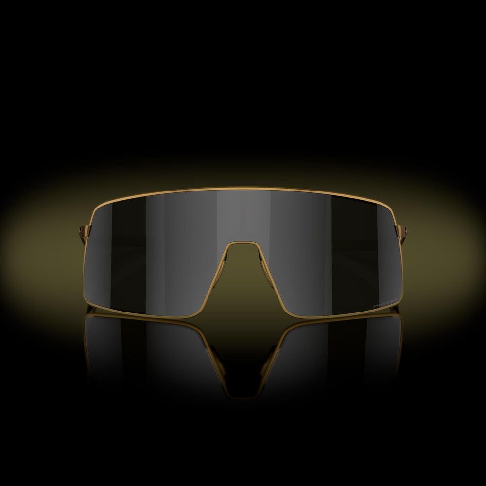 Oakley Shield Men&#39;s Sunglasses with Prizm Black Lenses in Matte Gold, , large