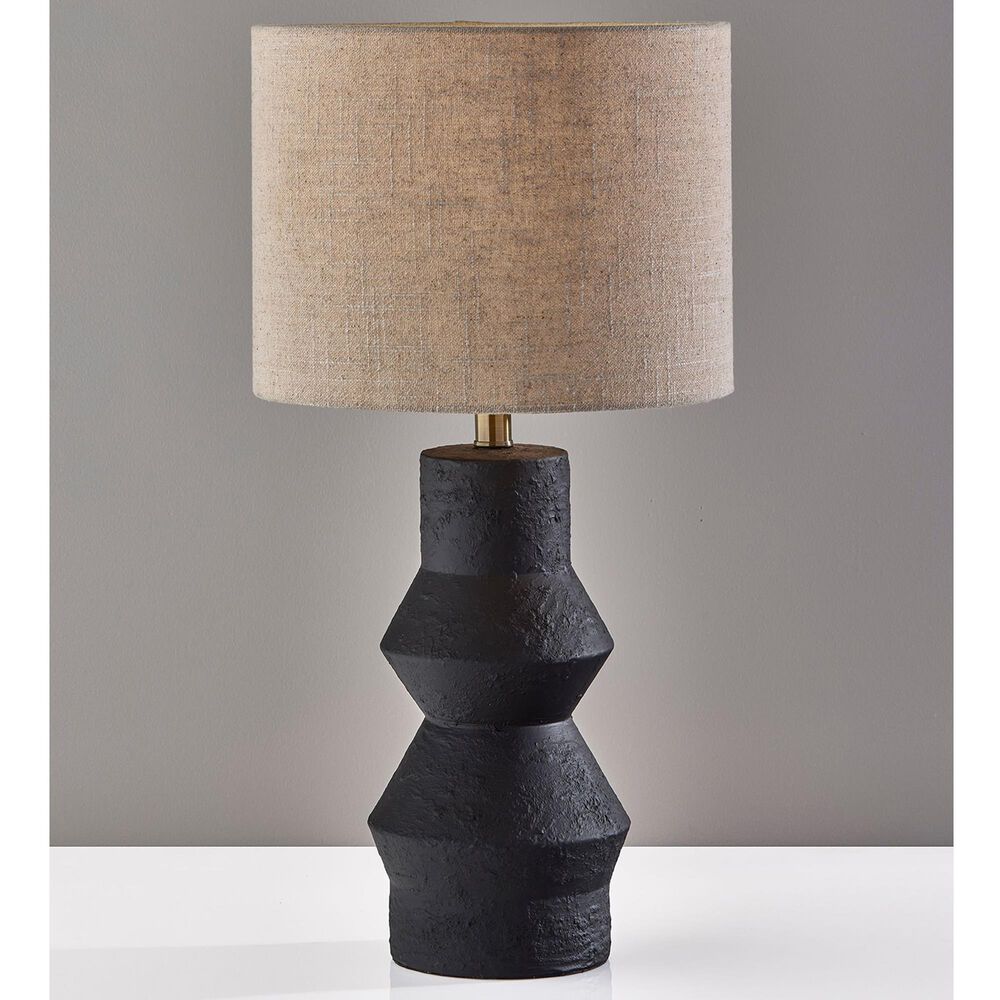 Adesso Noelle Table Lamp in Black, , large