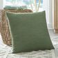 Ashley Thaneville 22" Square Throw Pillow in Green, , large