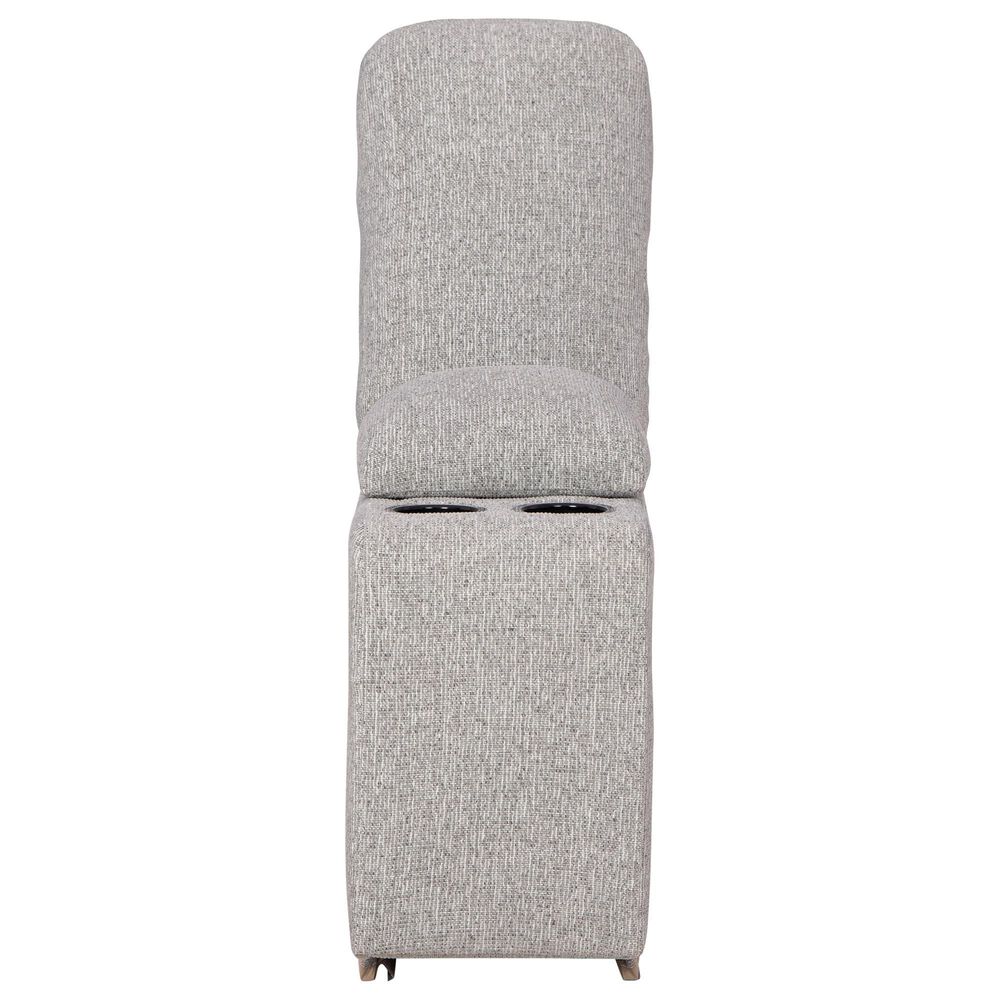 Ashley Acklen Place 6-Piece Power Left Facing Reclining Sectional with Chaise in Pewter, , large