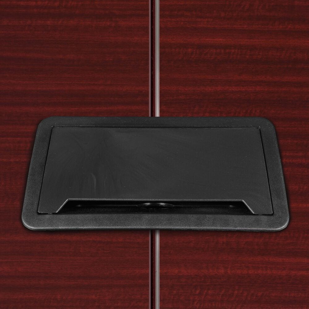 Regency Global Sourcing Array 120" Conference Table in White and Mahogany, , large