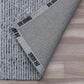 L&R Resources Bergen 5" x 7"9" Sky Blue and Ivory Area Rug, , large