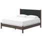 Ashley Pamytta King Upholstered Panel Bed in Rich Brown, , large