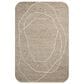 Loloi Otis Oatmeal and Ivory 7"9" x 9"9" Area Rug, , large