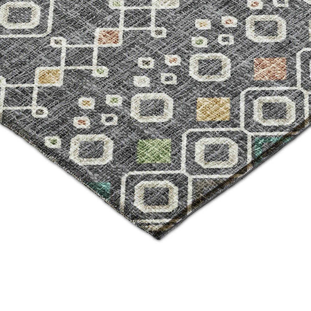 Dalyn Rug Company Portico PO4 Gray 8&#39; x 10&#39; Area Rug, , large
