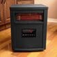 LifeSmart Infrared Electric Heater in Black, , large