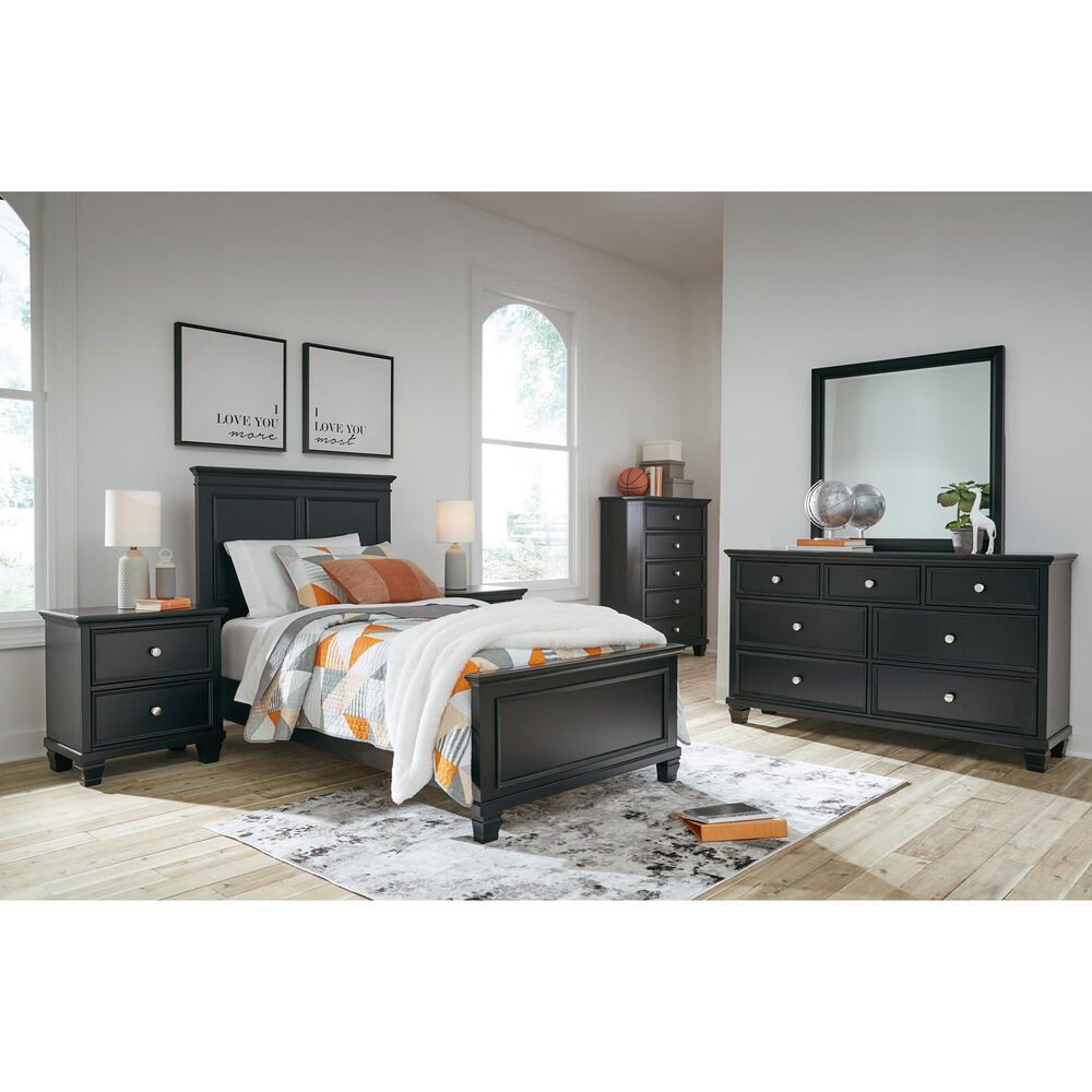 Ashley Lanolee Bedroom Mirror in Black, , large