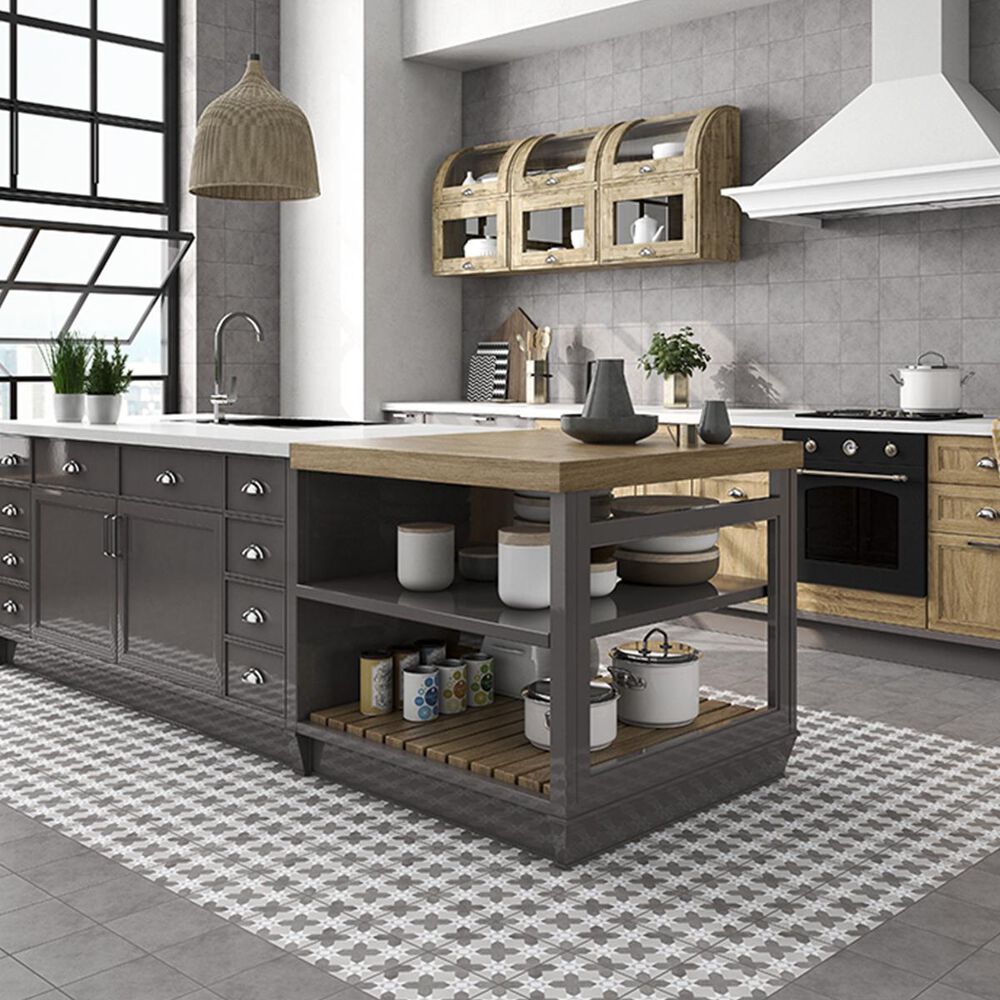 Soci Pobles Vic 7" x 7" Porcelain Tile, , large