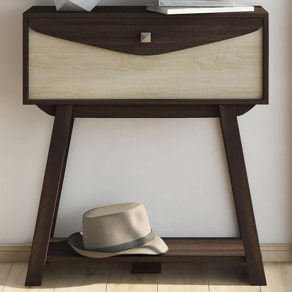 Furniture of America Janes Console Table in Wenge, , large
