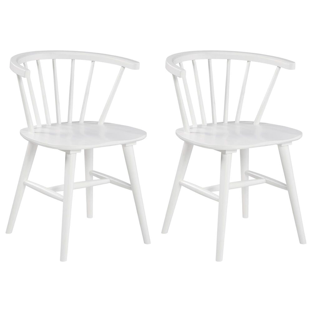Ashley Grannen Dining Chair in White (Set of 2), , large