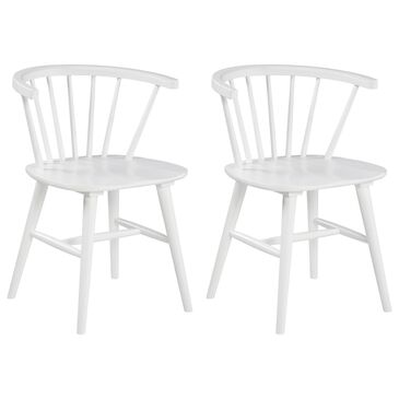 Ashley Grannen Dining Chair in White (Set of 2), , large