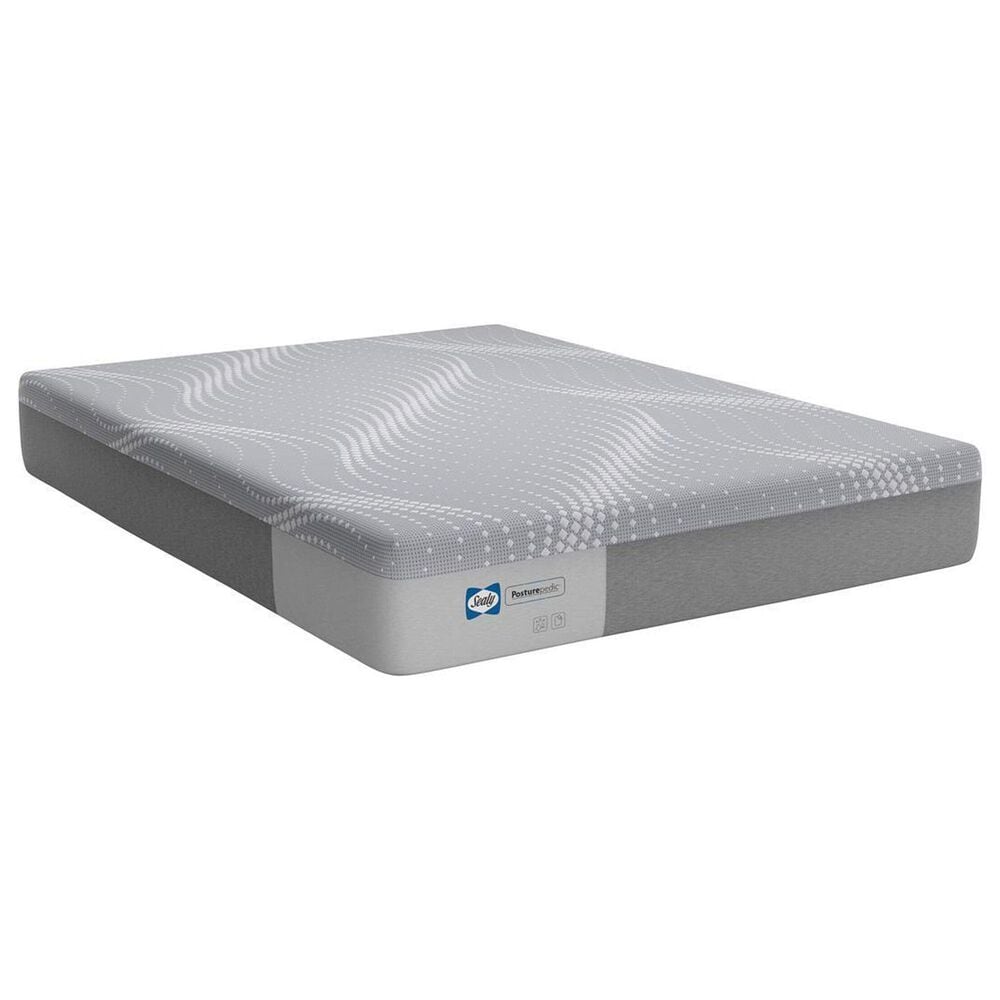 Sealy Medina Firm Queen Mattress with Bronze Baselogic Adjustable Base, , large