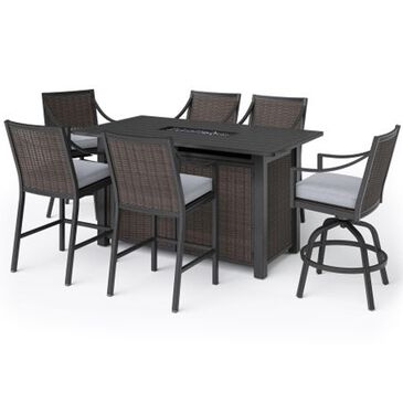 Clear Creek Collection Dover 7-Piece Fire Bar Set in Brown, , large