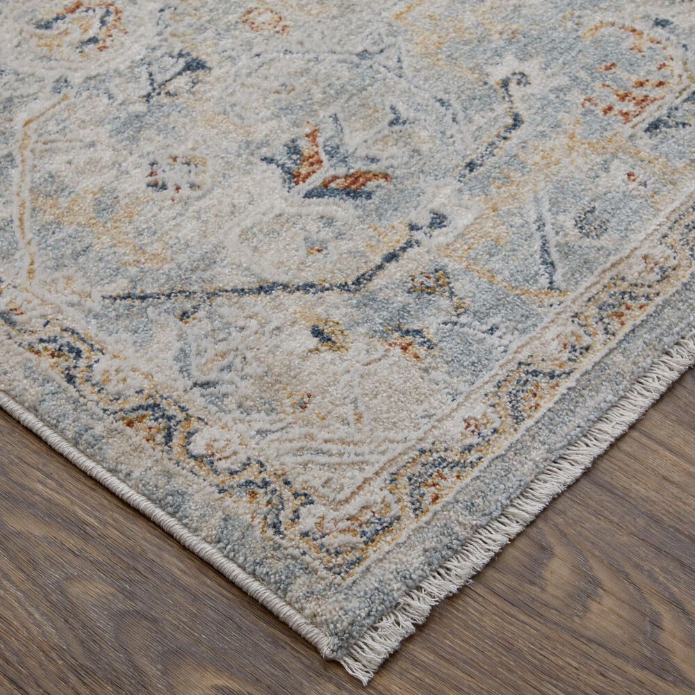Feizy Pasha 39M6F 6&#39;6&quot; x 9&#39;6&quot; Ivory and Multicolor Area Rug, , large