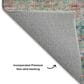 Dalyn Rug Company Trevi 10" x 14" Green Area Rug, , large