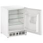 U-Line 21" Solid Door Refrigerator Right Hinge in White Solid, , large
