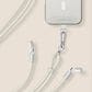 Satechi Onthego Crossbody USB-C Lanyard Cable in Sand, , large