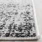 Safavieh Adirondack ADR116A 2"6" x 20" Silver and Black Runner, , large