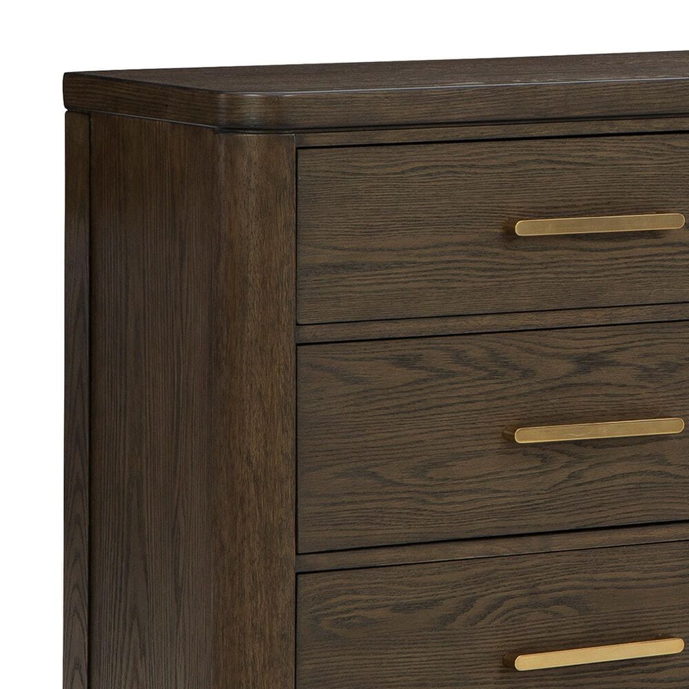 Ashley Radkin 6 Drawer Dresser in Burnished Brown, , large