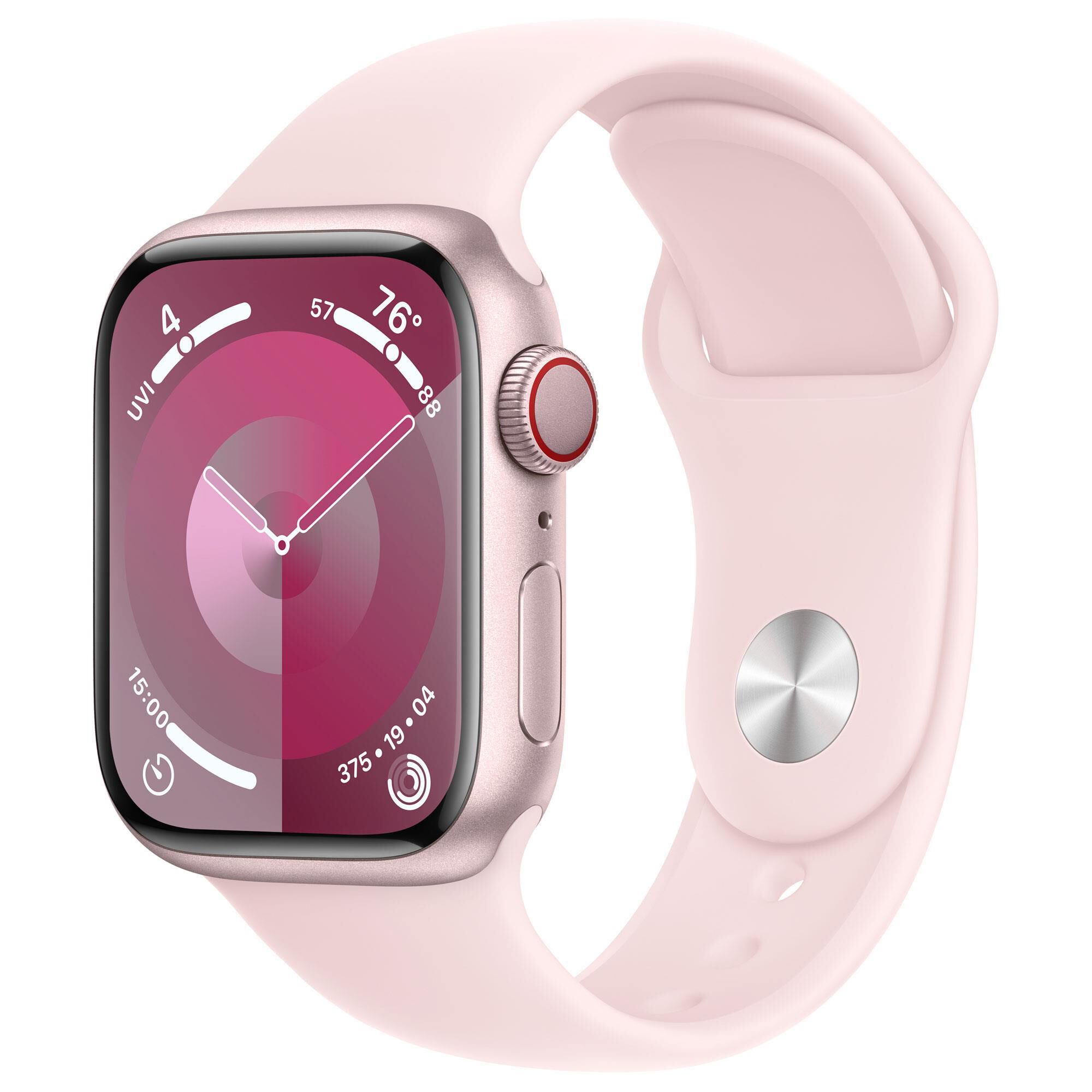 Apple Watch Series 9 GPS Cellular 41mm Pink Aluminum Case