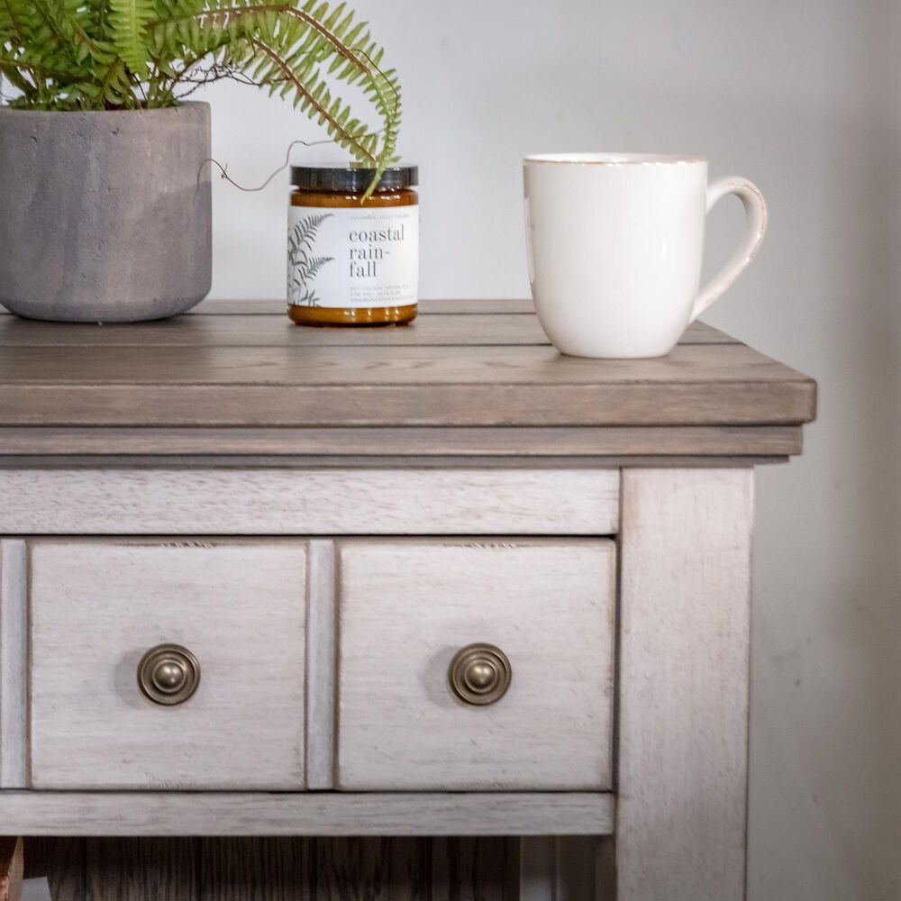 Belle Furnishings Heartland 1 Drawer Nightstand in Antique White, , large