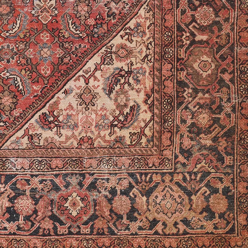 Momeni Afshar AFS-44 Red 7"6" x 9"6" Area Rug, , large