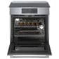 Bosch 800 Series 2-Piece Kitchen Package with 4.6 Cu. Ft. Induction Slide-in Range and 1.9 Cu. Ft. Over-The-Range Microwave in Stainless Steel, , large