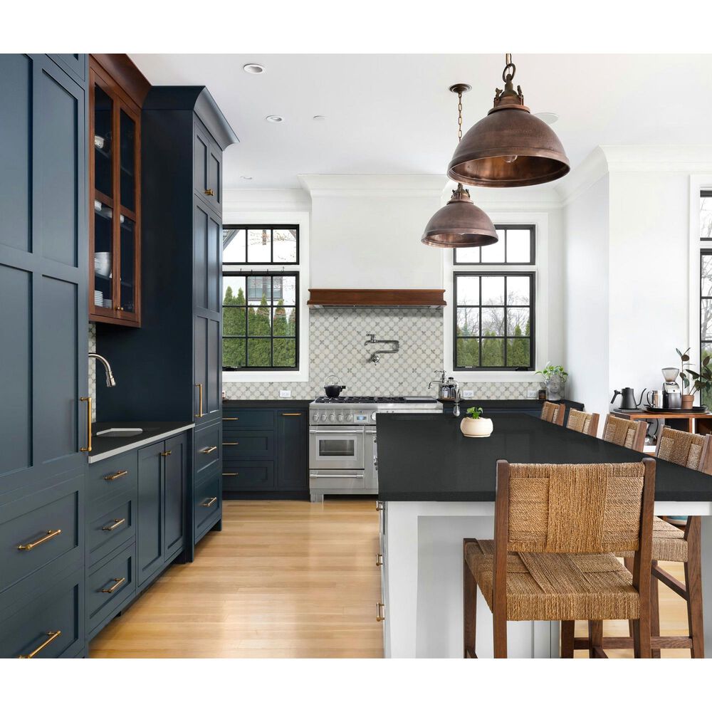 NFM Custom Countertops Midnight Majesty-Concrete 3cm Quartz Countertop, , large