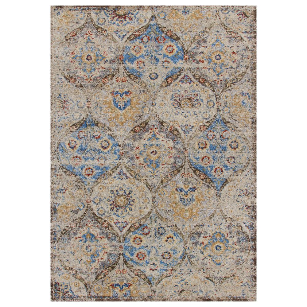 Dalyn Rug Company Fresca FC11 7"10" x 10"7" Chocolate Area Rug, , large